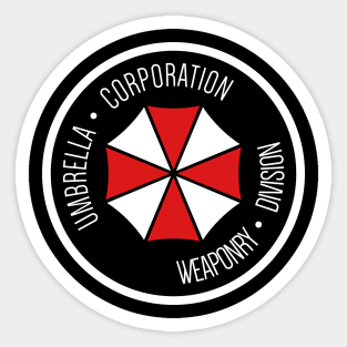 Umbrella Weaponry Division Sticker